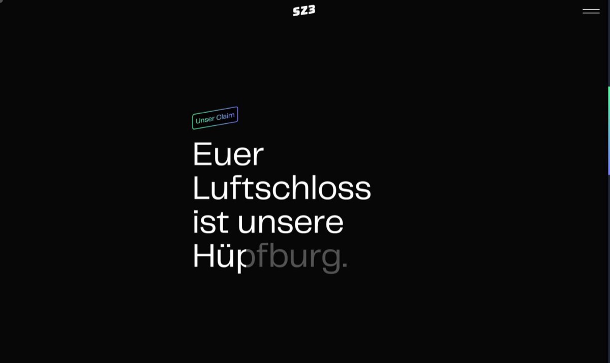 Screenshot of the Schach zu Dritt website